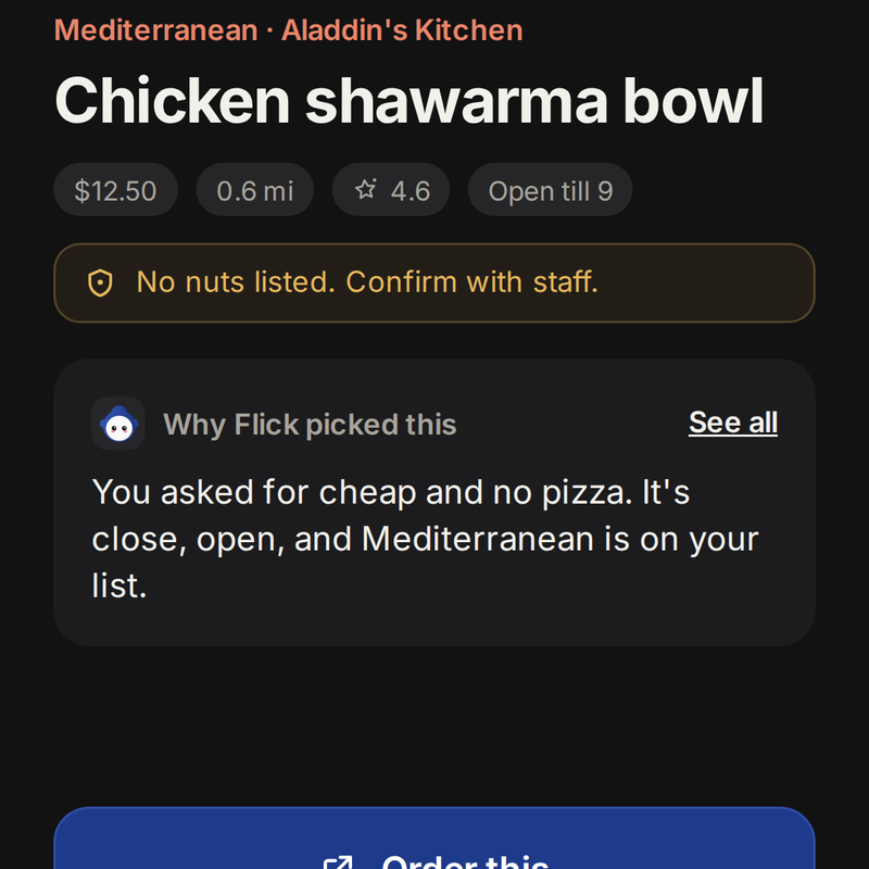A FlickChoice pick